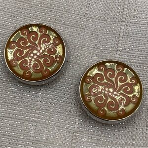 💗Sweet Swirls - Matching Ginger Snaps & Co. Snap Button Charms Set of 2